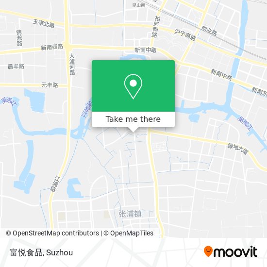 富悦食品 map