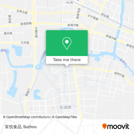 富悦食品 map