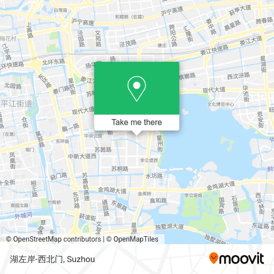 湖左岸-西北门 map