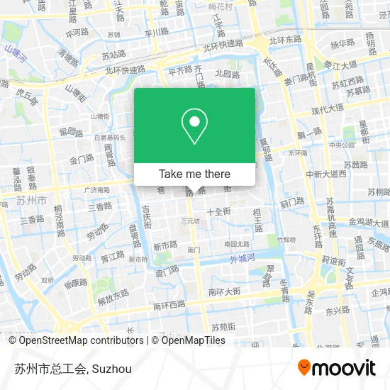 苏州市总工会 map
