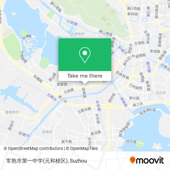 常熟市第一中学(元和校区) map