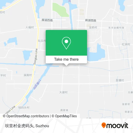 坝里村金虎码头 map