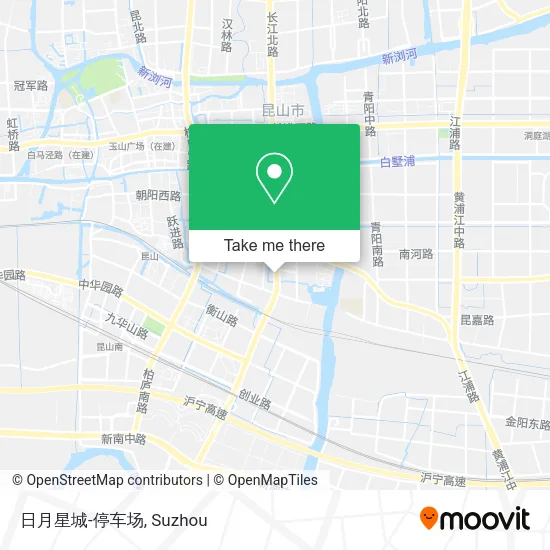 日月星城-停车场 map