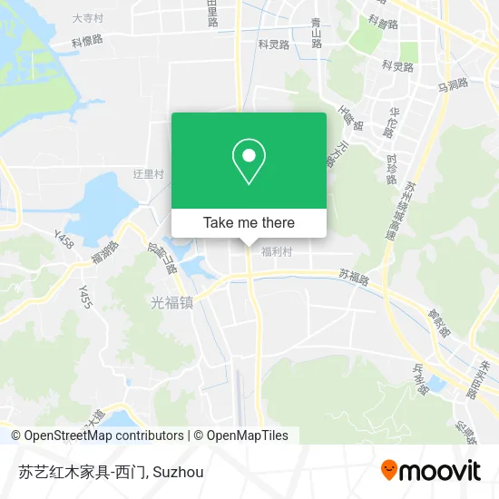 苏艺红木家具-西门 map