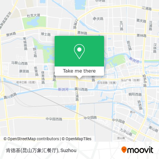 肯德基(昆山万象汇餐厅) map