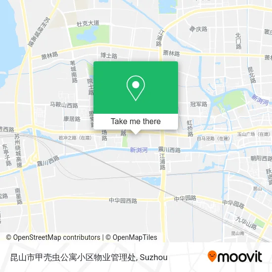 昆山市甲壳虫公寓小区物业管理处 map