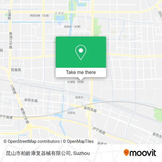 昆山市柏龄康复器械有限公司 map