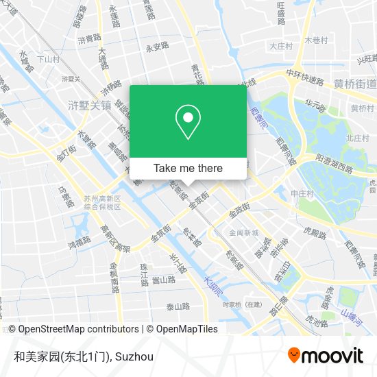 和美家园(东北1门) map