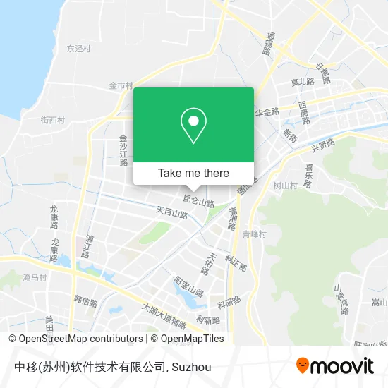 中移(苏州)软件技术有限公司 map