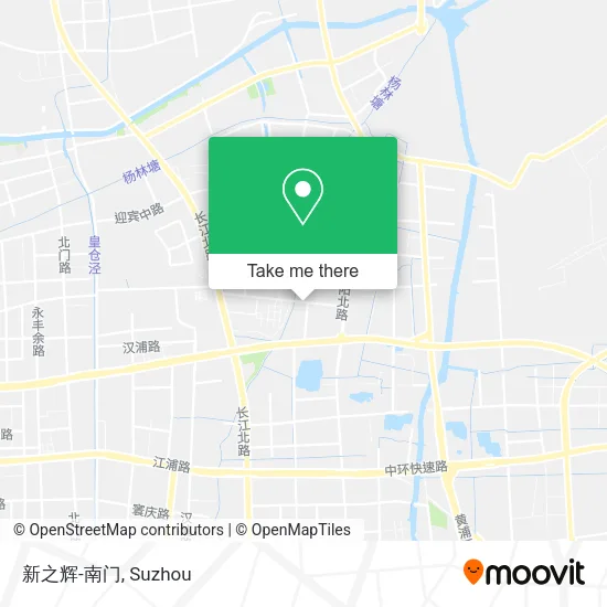 新之辉-南门 map