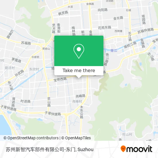 苏州新智汽车部件有限公司-东门 map