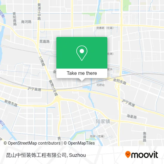 昆山中恒装饰工程有限公司 map