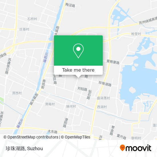 珍珠湖路 map