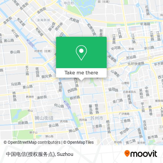中国电信(授权服务点) map