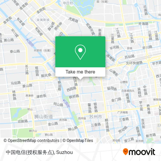 中国电信(授权服务点) map