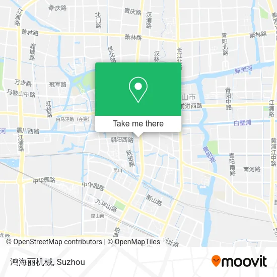 鸿海丽机械 map