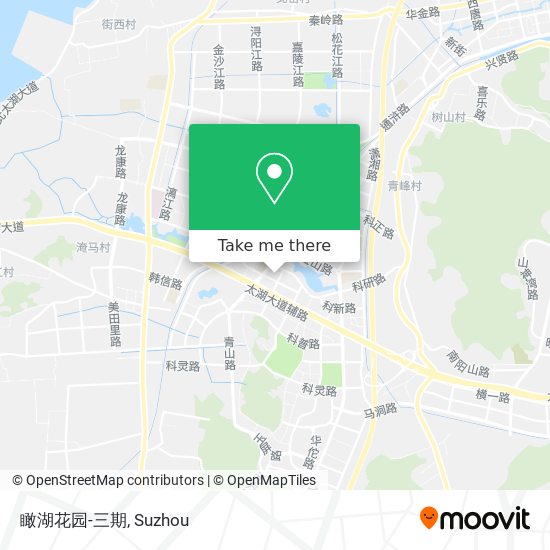 瞰湖花园-三期 map