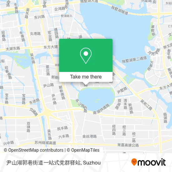尹山湖郭巷街道一站式党群驿站 map