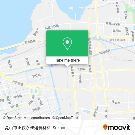 昆山市正仪永佳建筑材料 map