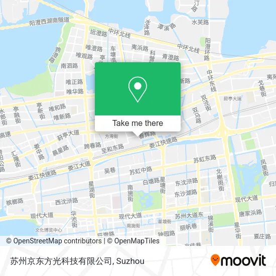 苏州京东方光科技有限公司 map