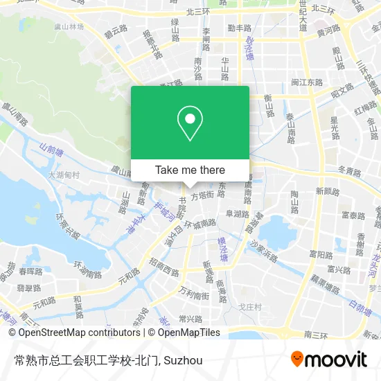 常熟市总工会职工学校-北门 map