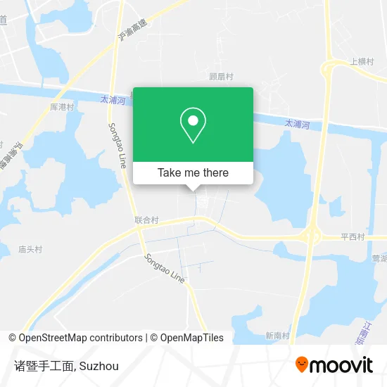 诸暨手工面 map