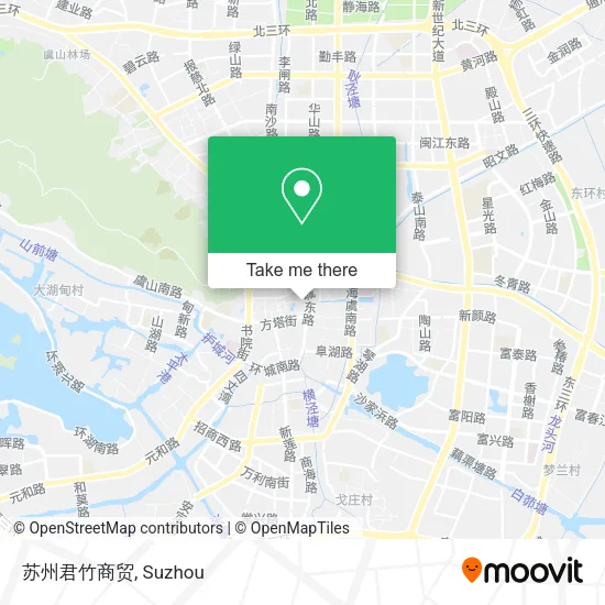 苏州君竹商贸 map