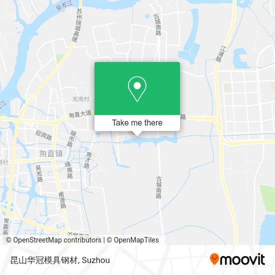 昆山华冠模具钢材 map