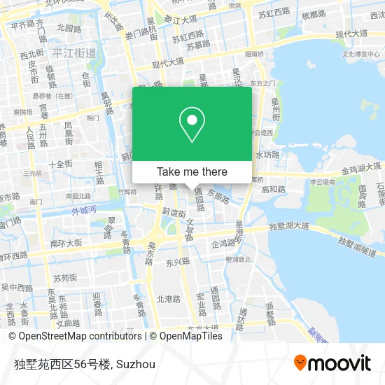 独墅苑西区56号楼 map