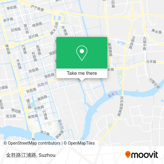 金胜路江浦路 map