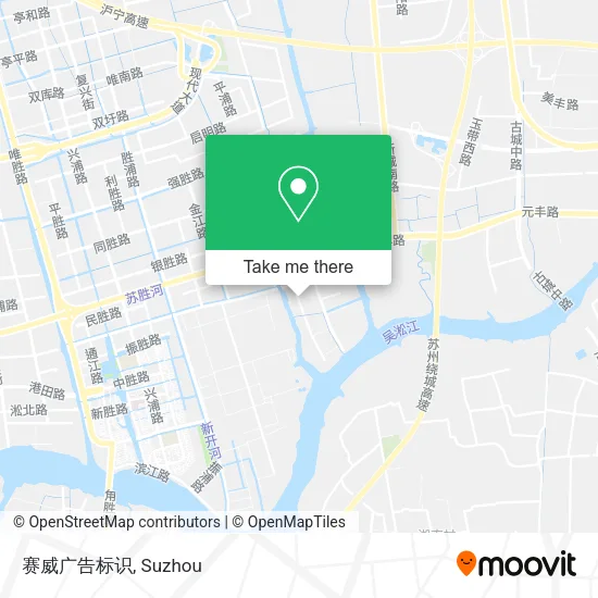 赛威广告标识 map