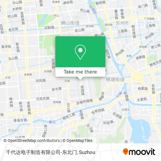 千代达电子制造有限公司-东北门 map