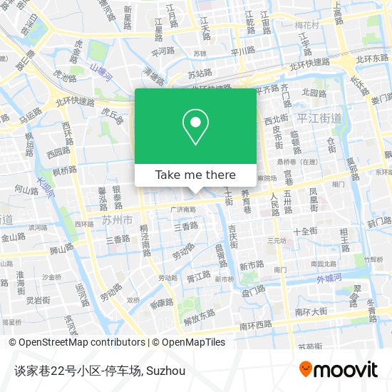 谈家巷22号小区-停车场 map