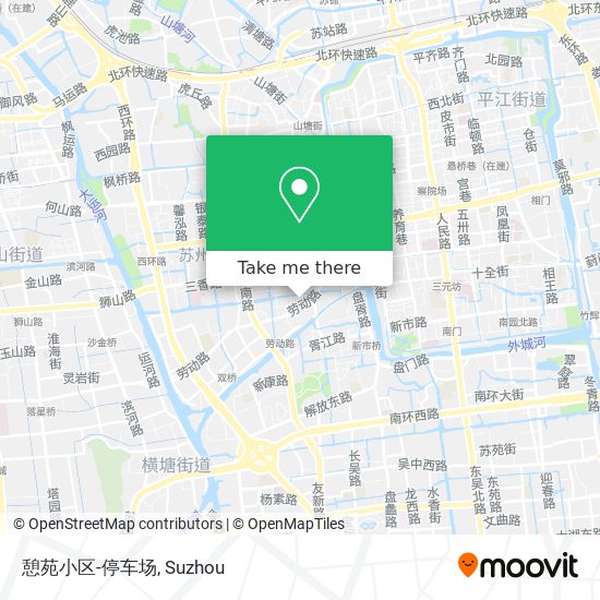 憩苑小区-停车场 map