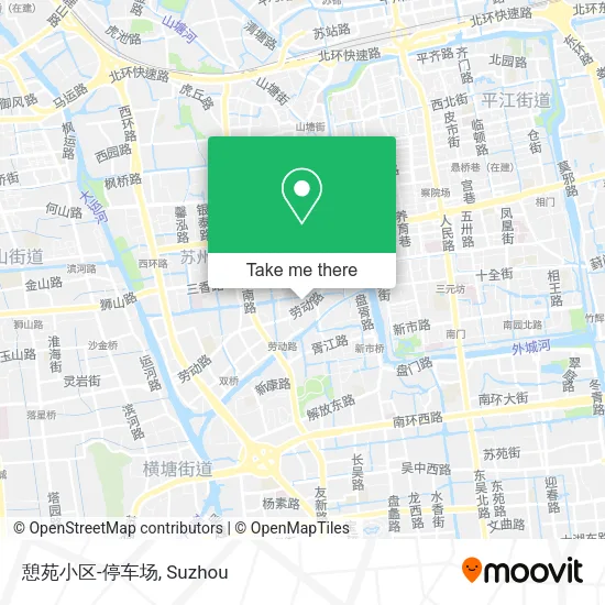 憩苑小区-停车场 map