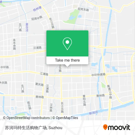 苏润玛特生活购物广场 map