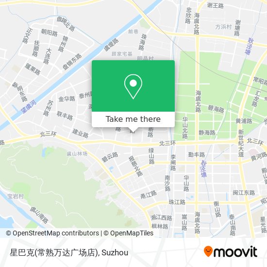 星巴克(常熟万达广场店) map