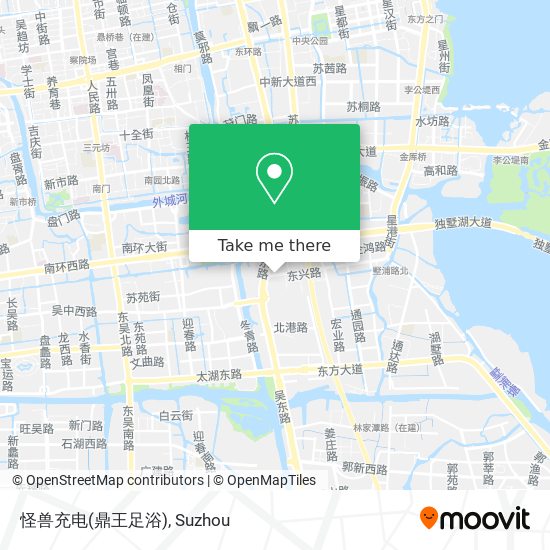 怪兽充电(鼎王足浴) map