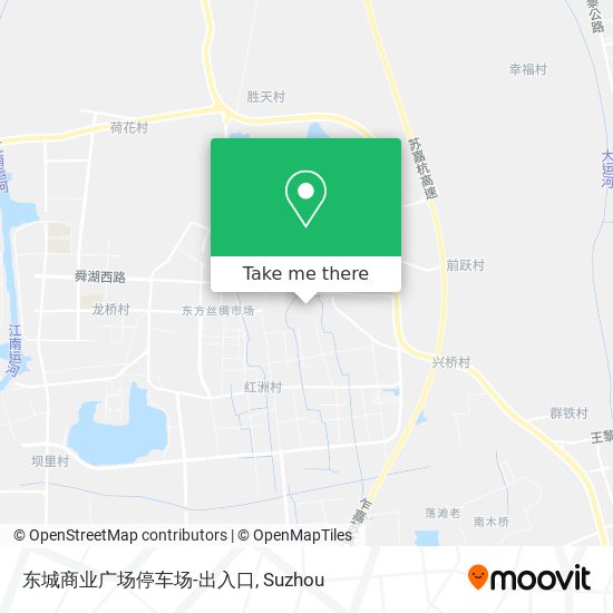 东城商业广场停车场-出入口 map