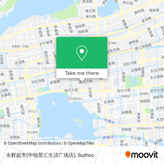 永辉超市(中锐星汇生活广场店) map