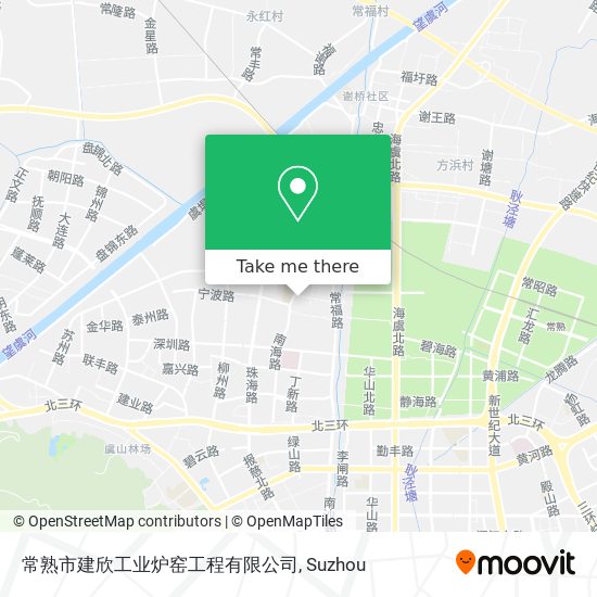 常熟市建欣工业炉窑工程有限公司 map