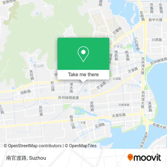 南官渡路 map