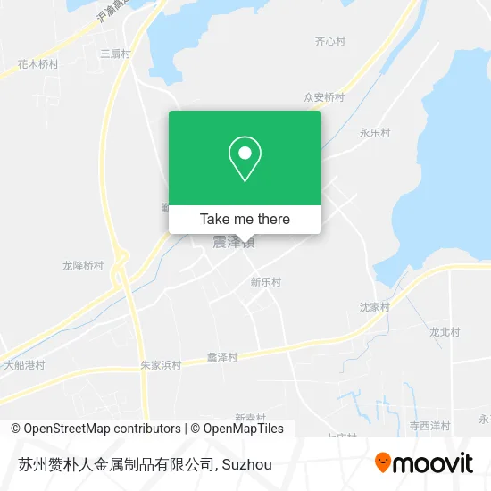 苏州赞朴人金属制品有限公司 map
