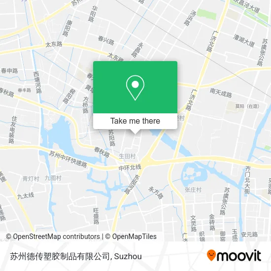 苏州德传塑胶制品有限公司 map