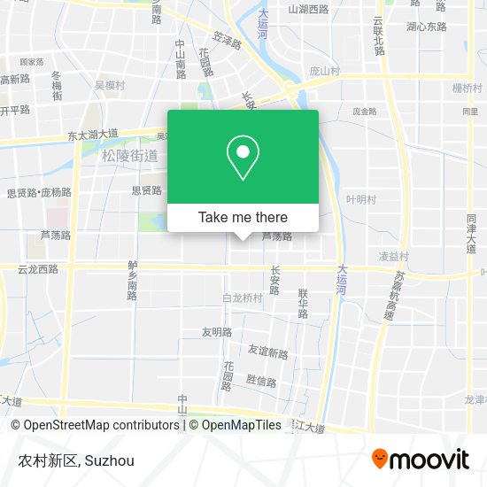 农村新区 map