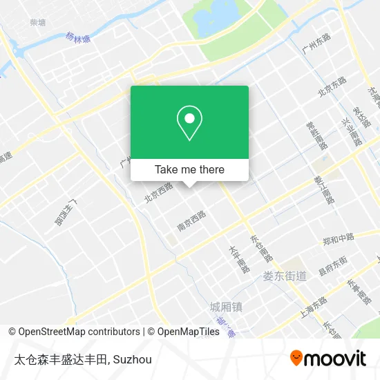 太仓森丰盛达丰田 map