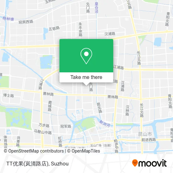 TT优果(岚清路店) map
