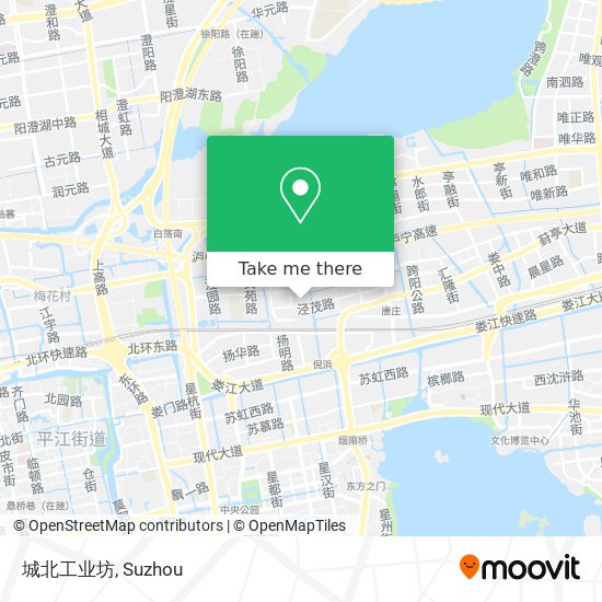 城北工业坊 map