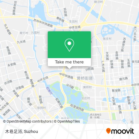 木巷足浴 map