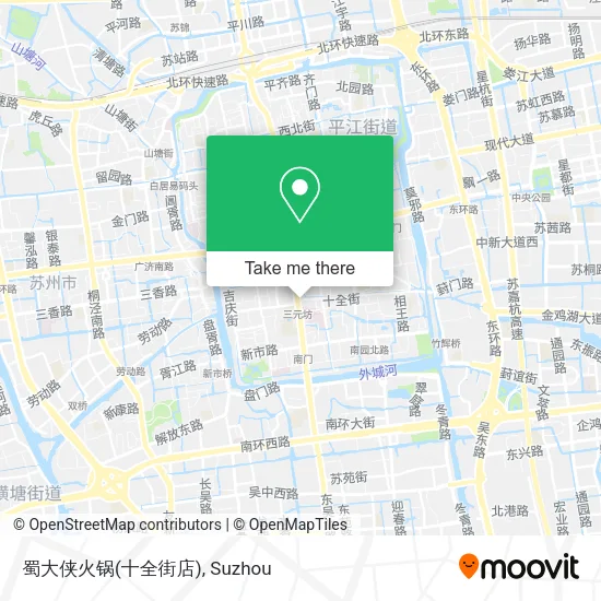 蜀大侠火锅(十全街店) map